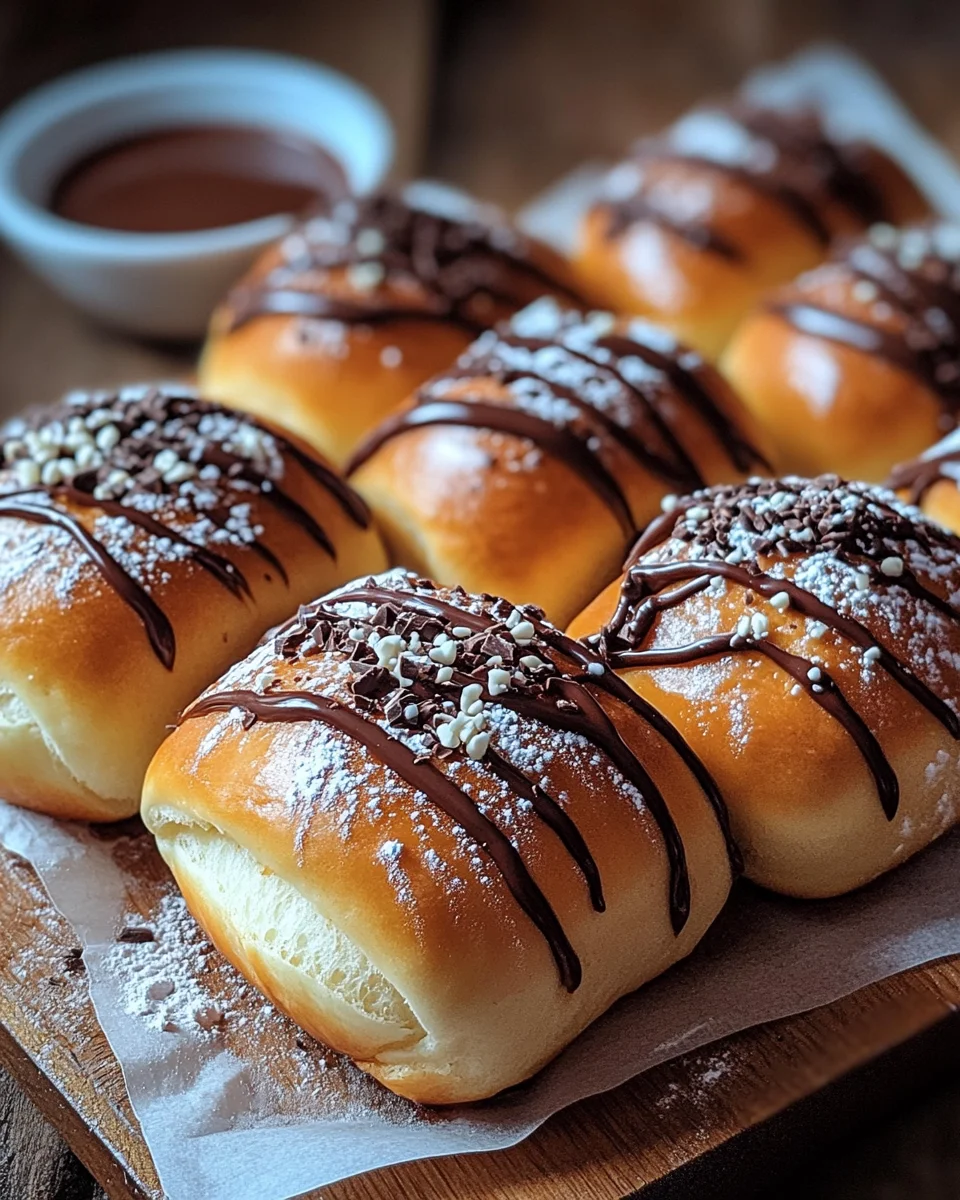 Fluffige Schokobrötchen