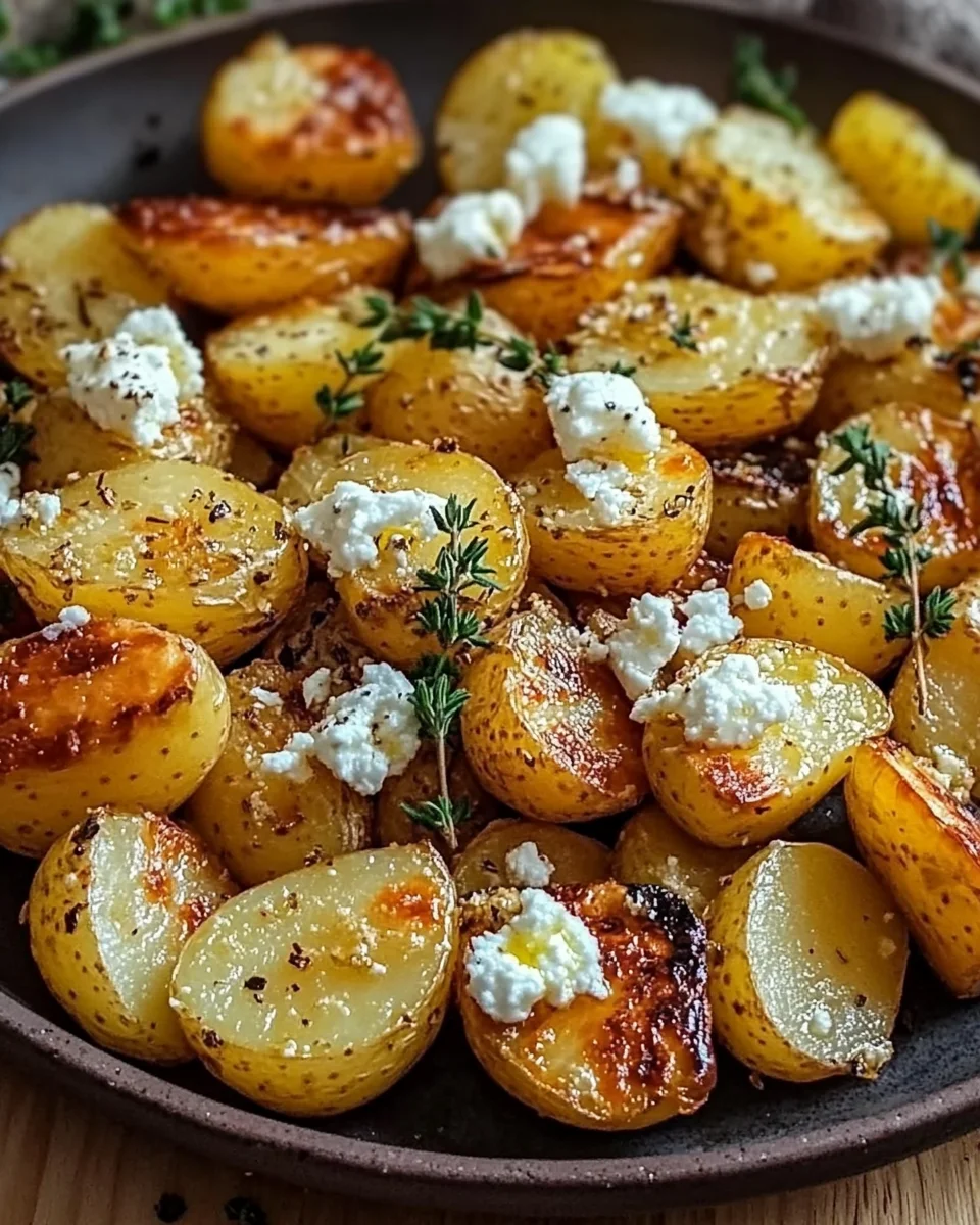 Geröstete Kartoffeln mit Feta 17 Geröstete