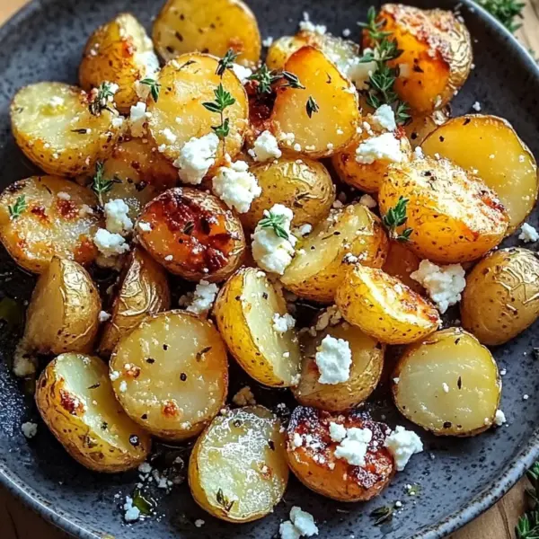 Geröstete Kartoffeln mit Feta