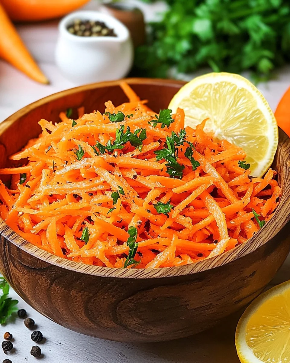 Gesunder Karottensalat