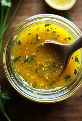 Honig-Senf-Zitronen-Vinaigrette