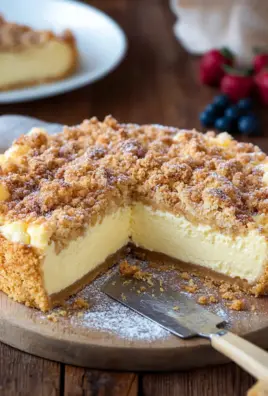 Käsekuchen mit Streusel