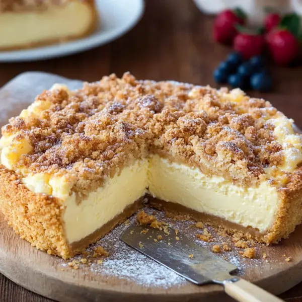 Käsekuchen mit Streusel