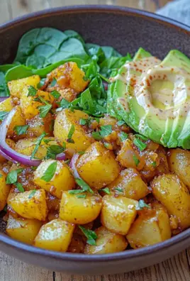 Kartoffel-Bowl mit Kichererbsen