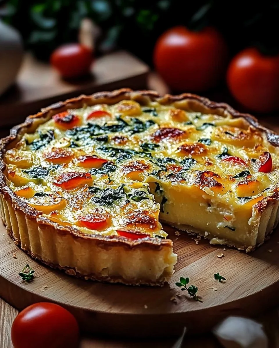 Kartoffel-Quiche mit Kartoffelteig 21 Kartoffel-Quiche