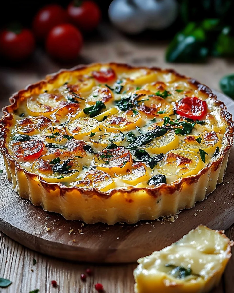 Kartoffel-Quiche mit Kartoffelteig 23 Kartoffel-Quiche mit Kartoffelteig