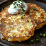 Kartoffelpuffer ohne Fett aus der Hei&szlig;luftfritteuse