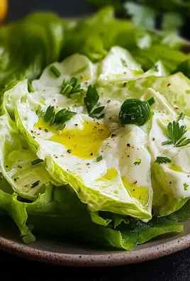 Kopfsalat mit Omas Sahne-Zitronen-Dressing 27 Kopfsalat mit Omas Sahne-Zitronen-Dressing
