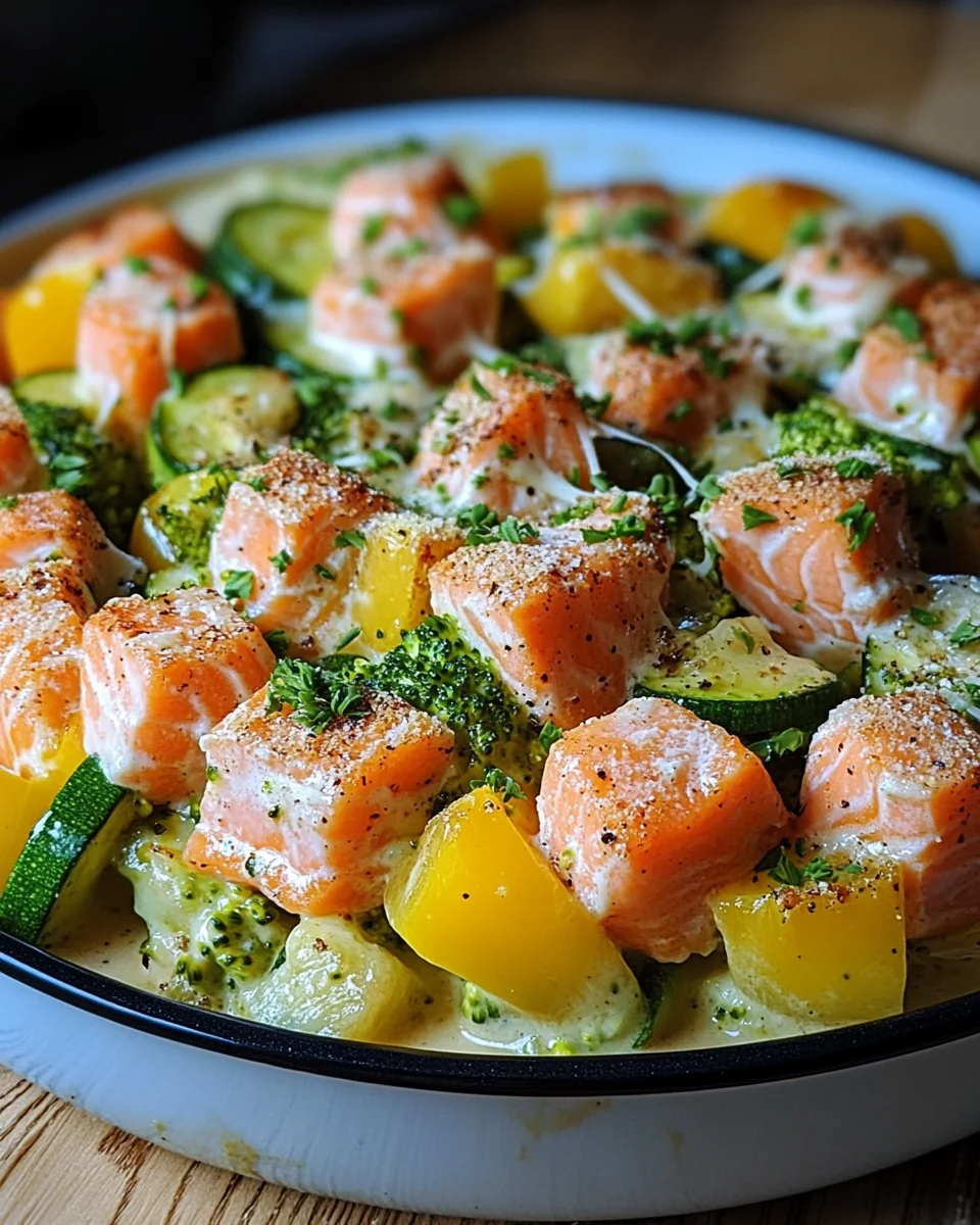 Lachsauflauf