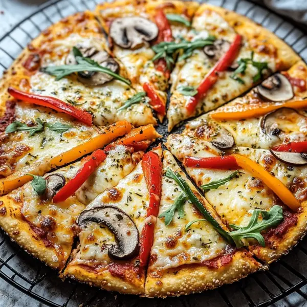 Low Carb Schüttelpizza