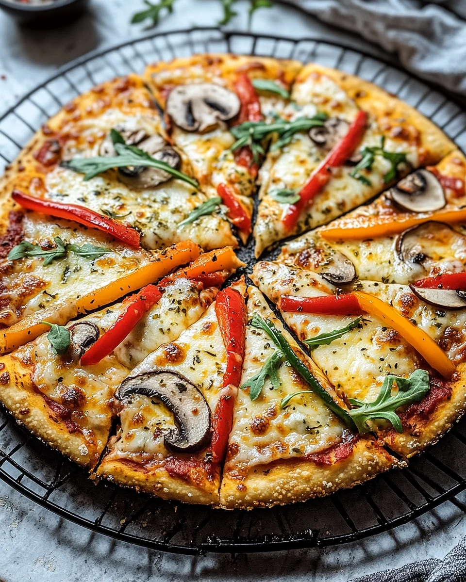 Low Carb Sch&uuml;ttelpizza