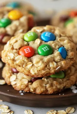 M&M-Cookies mit Haferflocken 23 M&M-Cookies mit Haferflocken