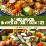 Marokkanische Hühner-Couscous-Schüssel 22 Pinterest Hidden Image
