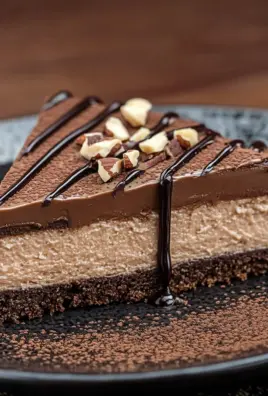 Nuss-Nougat-Torte mit Schokoboden