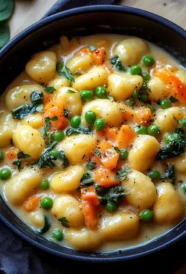 One Pot Gnocchi mit Rahmgemüse