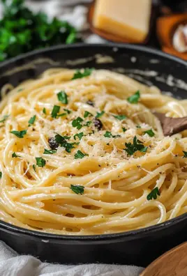 One Pot Knoblauch Käse Pasta