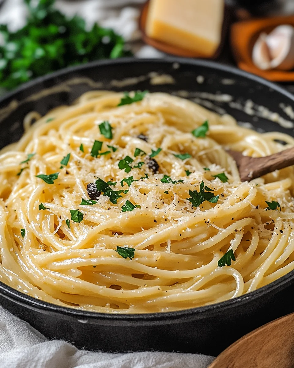 One Pot Knoblauch Käse Pasta 19 One Pot Knoblauch Käse Pasta