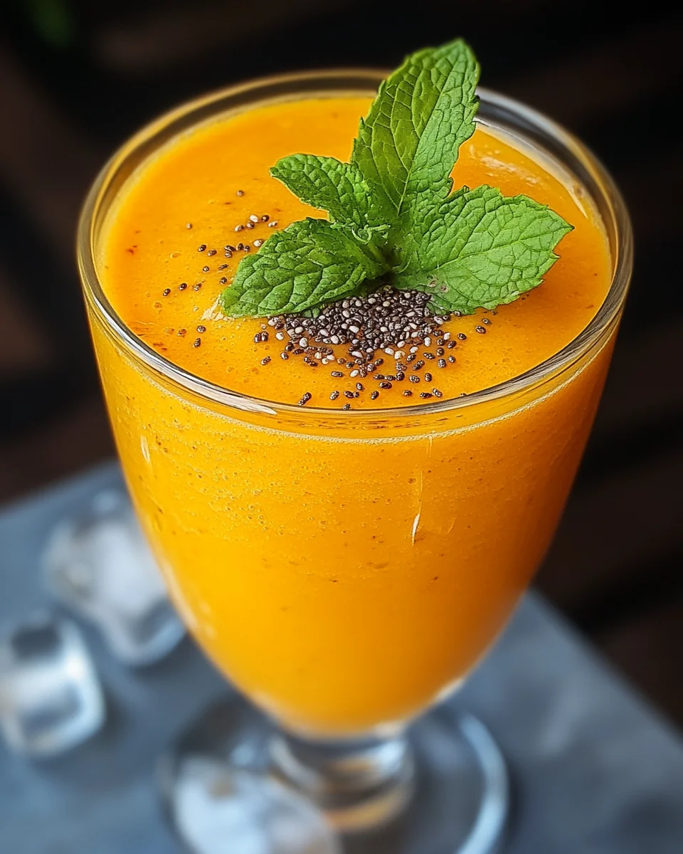 Orange Gute-Laune-Smoothie