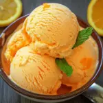 Orangeneis ohne Eismaschine Rezept