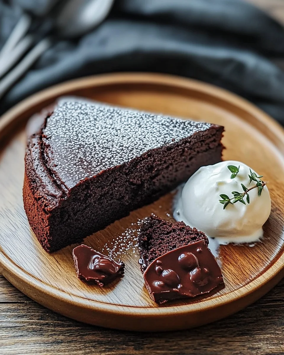 Perfekter Schokoladenkuchen