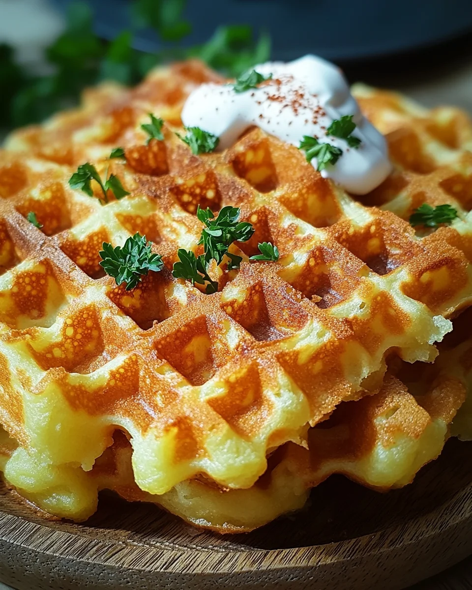 Pfälzer Kartoffelwaffeln