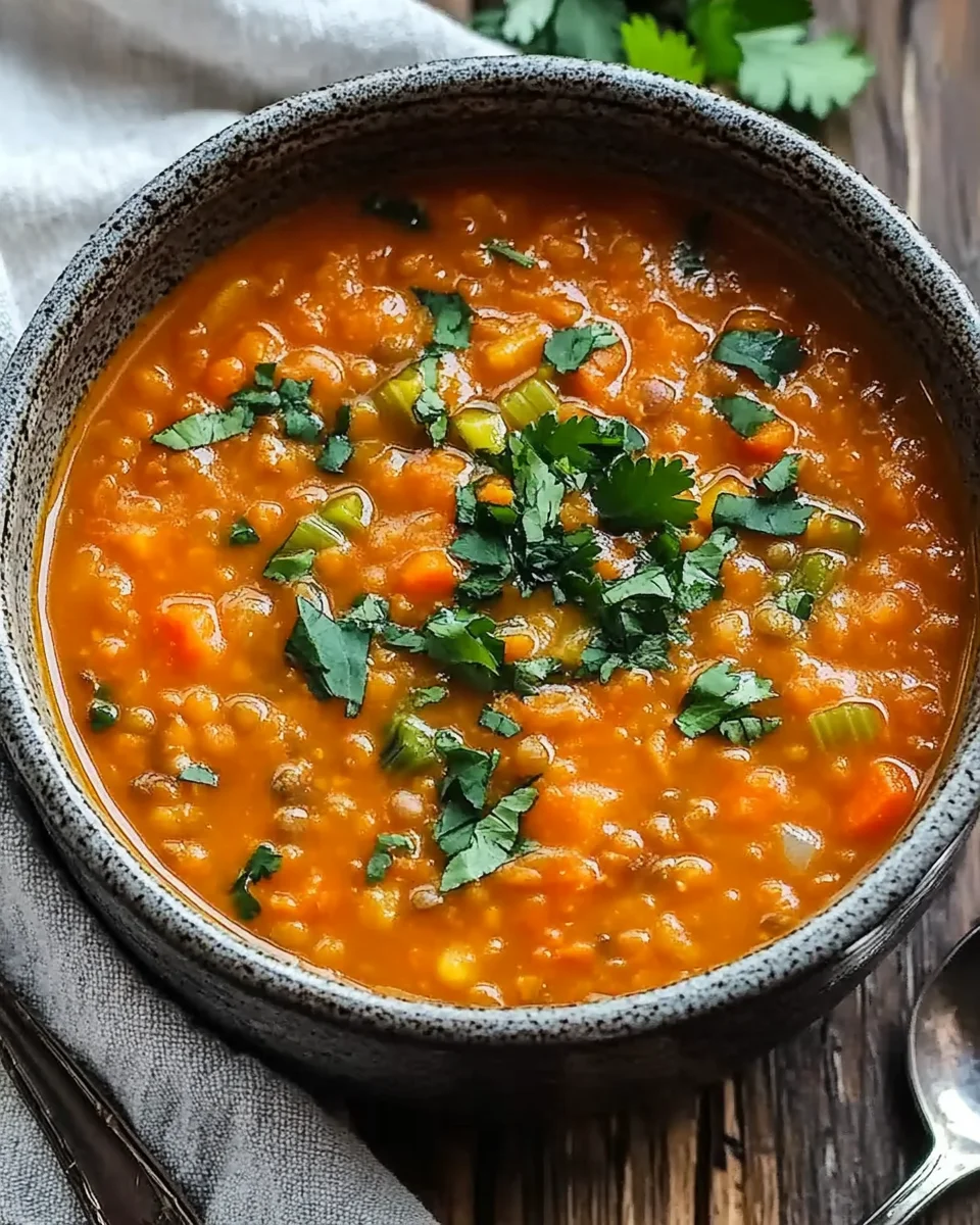 Rezept für Rote Linsensuppe