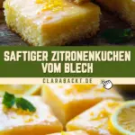 Saftiger Zitronenkuchen vom Blech 19 Pinterest Hidden Image