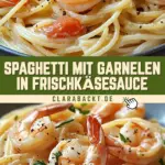 Spaghetti mit Garnelen in Frischkäsesauce 21 Pinterest Hidden Image