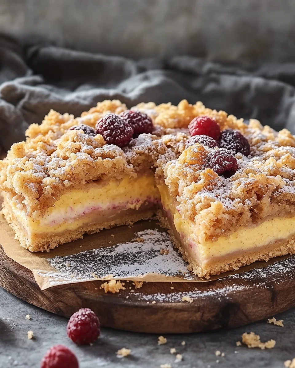 Streuselkuchen mit Pudding 26 Streuselkuchen mit Pudding