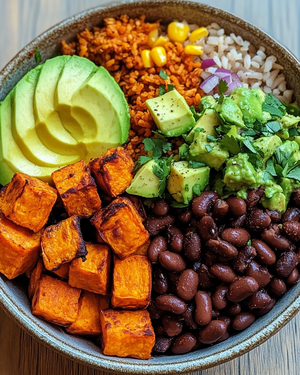 S&uuml;&szlig;kartoffel Burrito Bowl