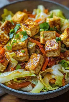 Tofu Kohlgemüse Pfanne