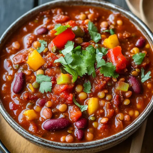 Veganes Chili sin carne