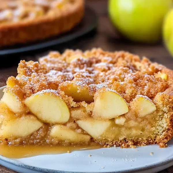 Apfelkuchen mit Apfelmus