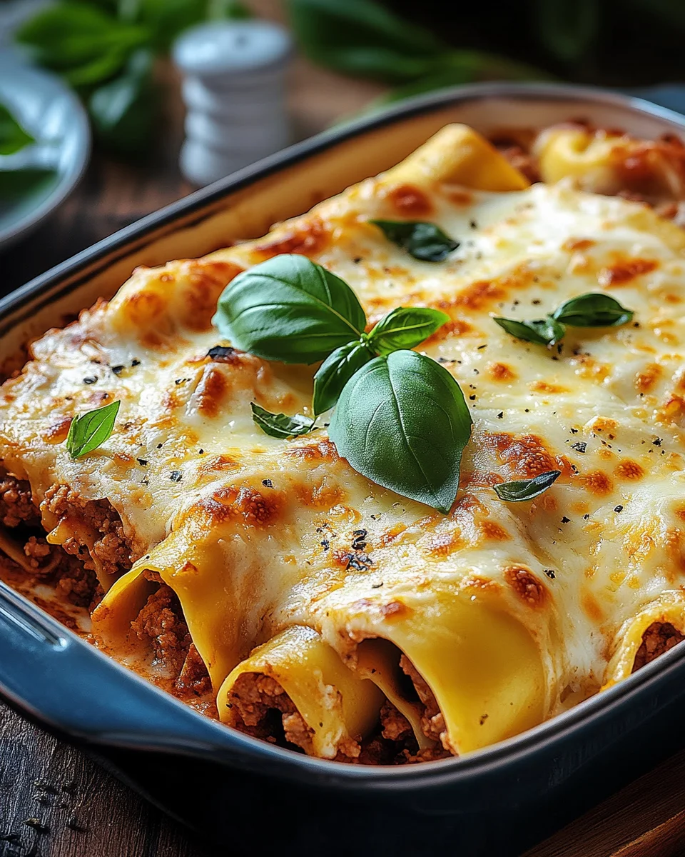 Cannelloni mit Hackfleisch 19 Cannelloni