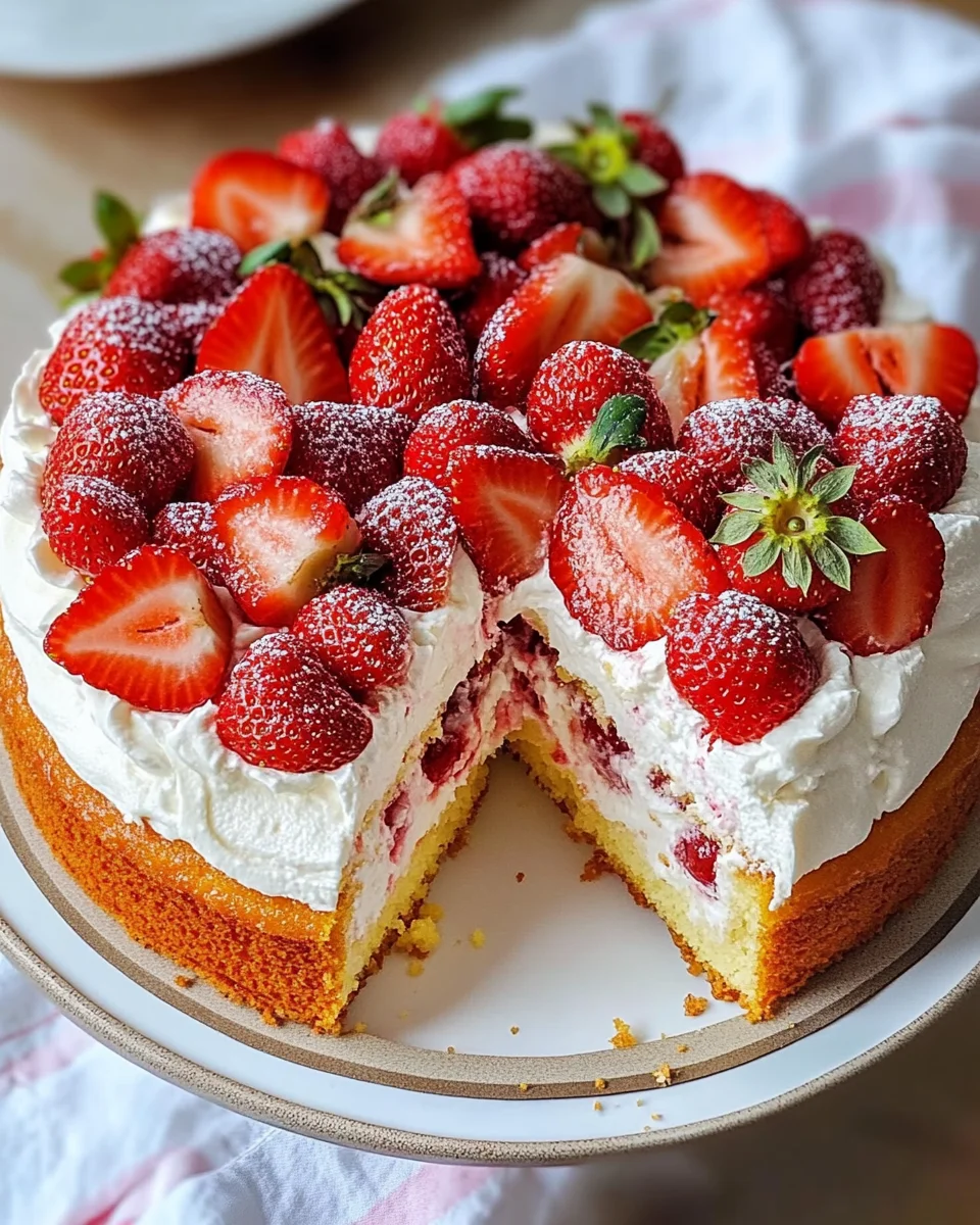 Erdbeertorte