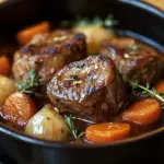 Filettopf aus dem Backofen