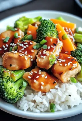 Hähnchen-Teriyaki mit Brokkoli und Reis 29 Hähnchen-Teriyaki mit Brokkoli und Reis