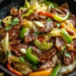 Hearty Beef and Cabbage Wok