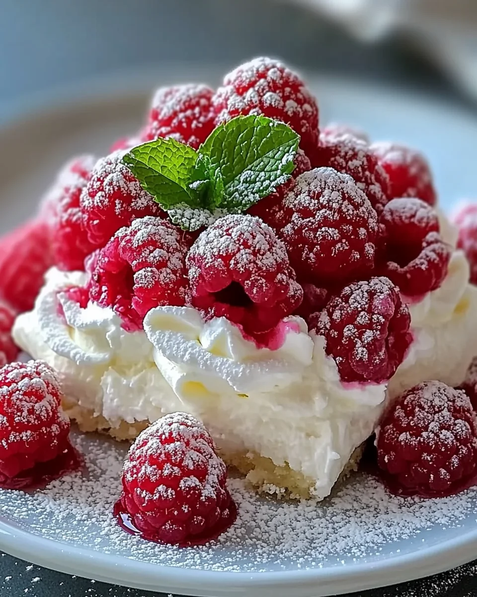 Himbeerwolke mit Mascarponecreme 18 Himbeerwolke