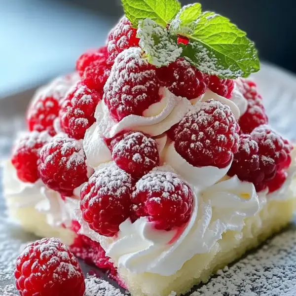 Himbeerwolke mit Mascarponecreme