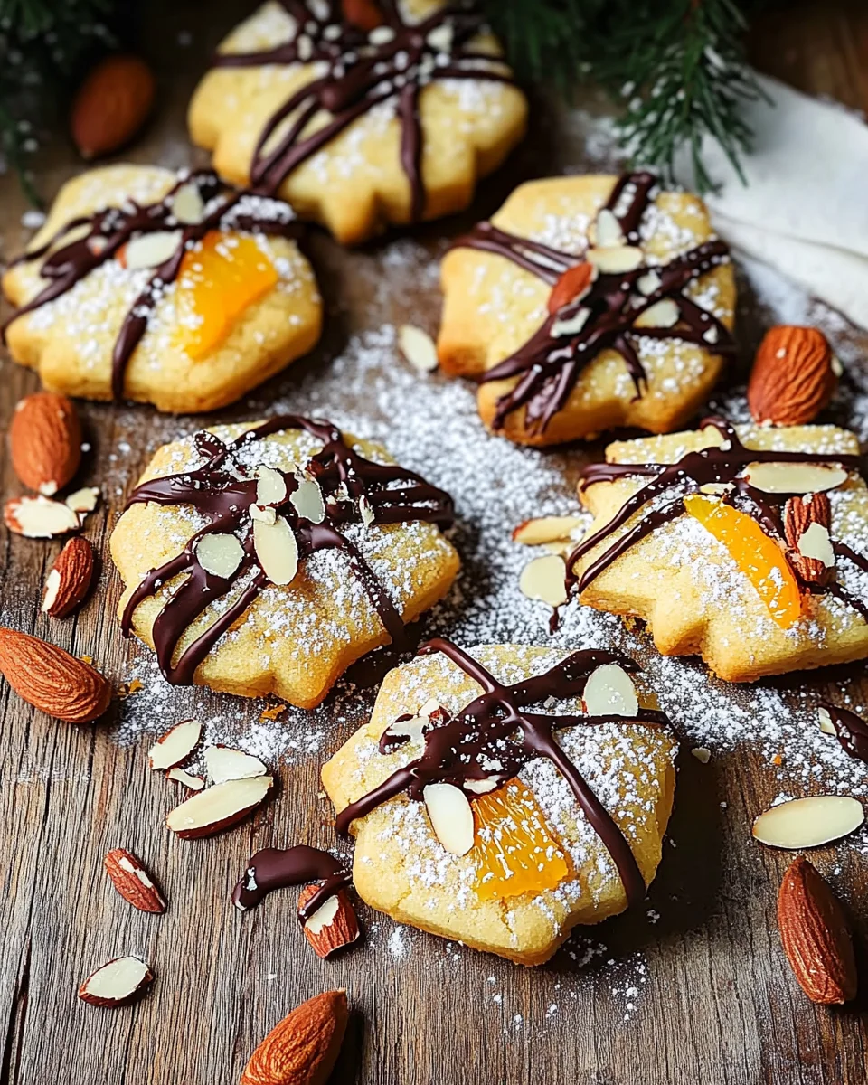 Himmelsboten oder mürbe Orangen-Plätzchen 18 Himmelsboten