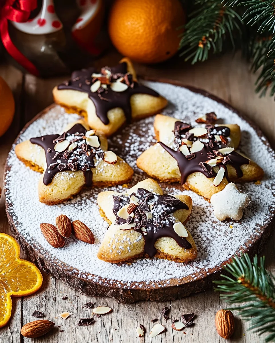 Himmelsboten oder mürbe Orangen-Plätzchen 20 Himmelsboten oder mürbe Orangen-Plätzchen