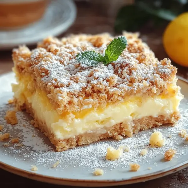 Himmlischer Streuselkuchen mit Pudding