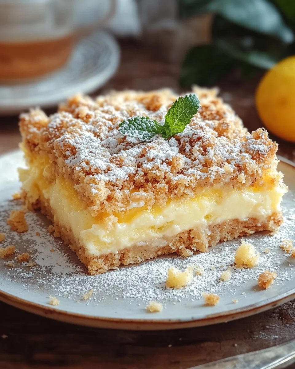 Himmlischer Streuselkuchen mit Pudding