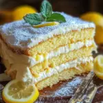 Italienisches Zitronencreme Kuchen Rezept