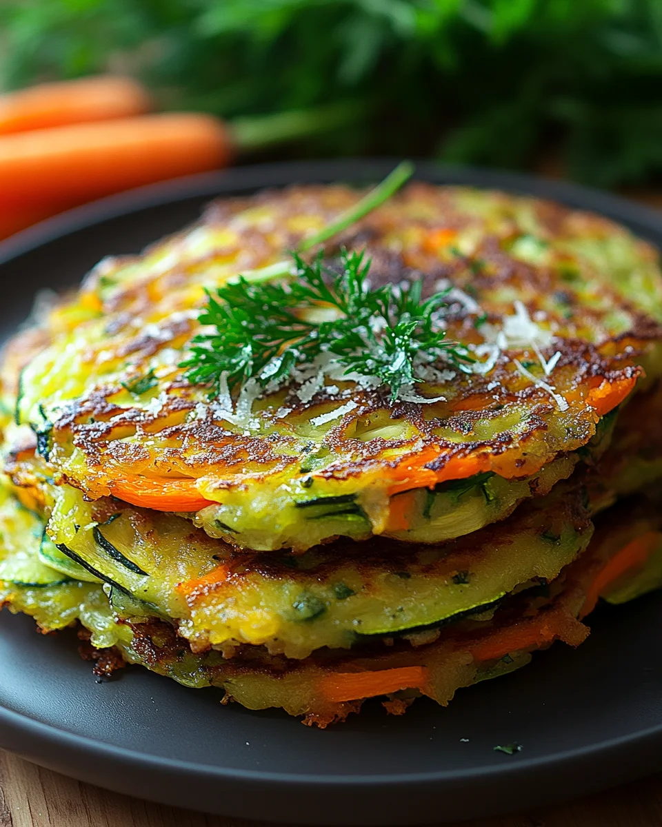 Keto Gemüse-Pfannkuchen