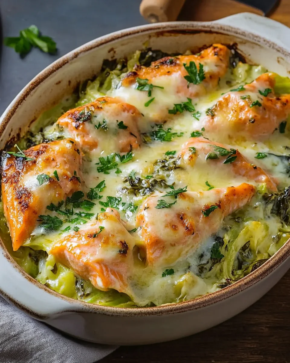 Lachs-Spitzkohl-Auflauf 25 Lachs-Spitzkohl-Auflauf