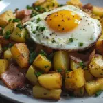 Leberk&auml;se-Kartoffel-Pfanne mit Spiegelei von FrlM
