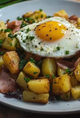 Leberkäse-Kartoffel-Pfanne mit Spiegelei von FrlM 22 Leberkäse-Kartoffel-Pfanne mit Spiegelei von FrlM