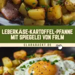 Leberkäse-Kartoffel-Pfanne mit Spiegelei von FrlM 17 Pinterest Hidden Image